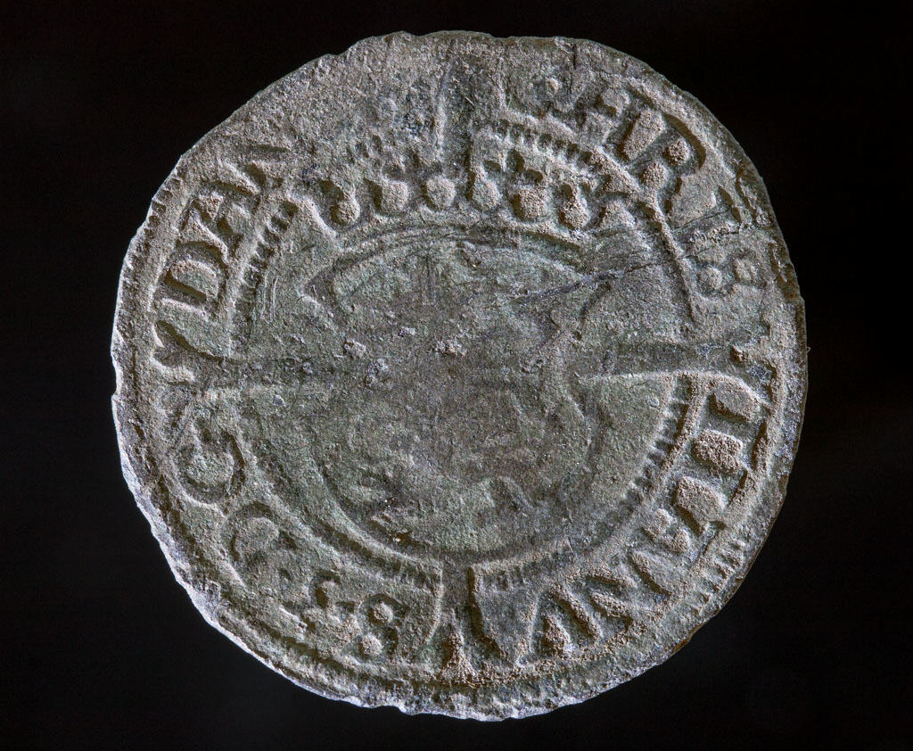 1 skilling 1544 - bagside