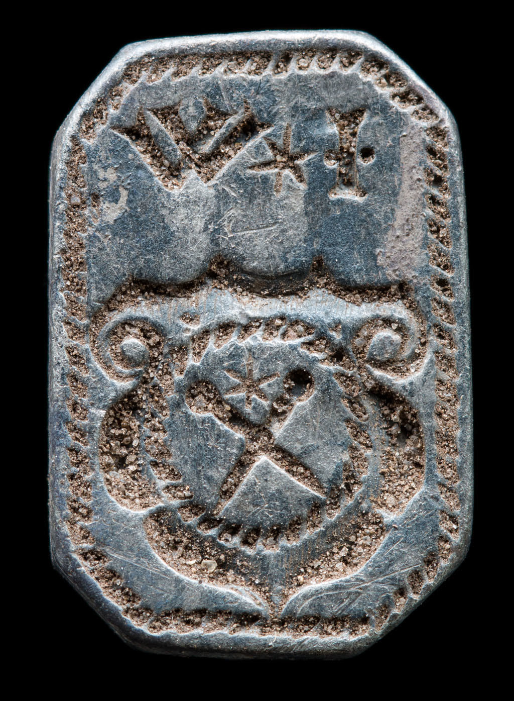 Signetplade, 12x18 mm
