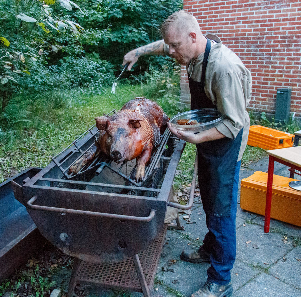 Kokken fanger flæskesvær