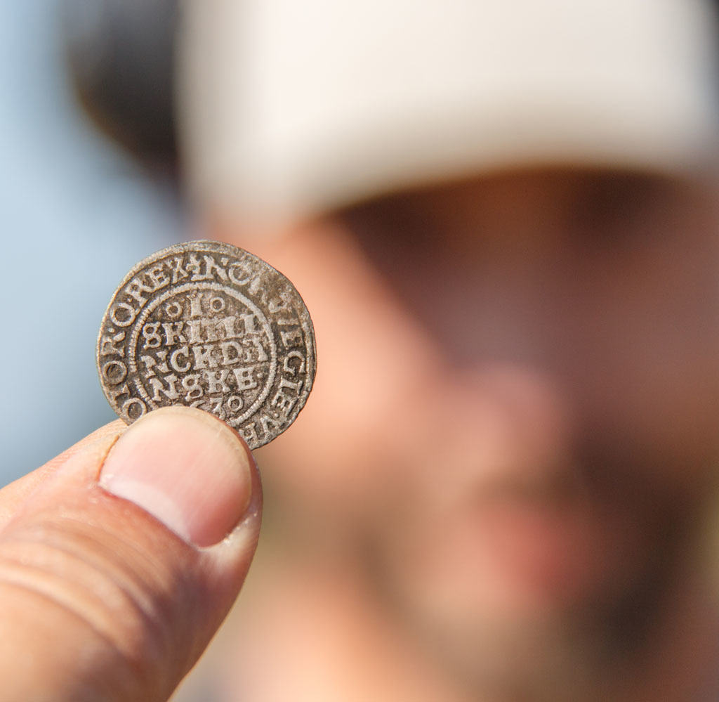 En nordmand og hans utroligt flotte 1 skilling 1563