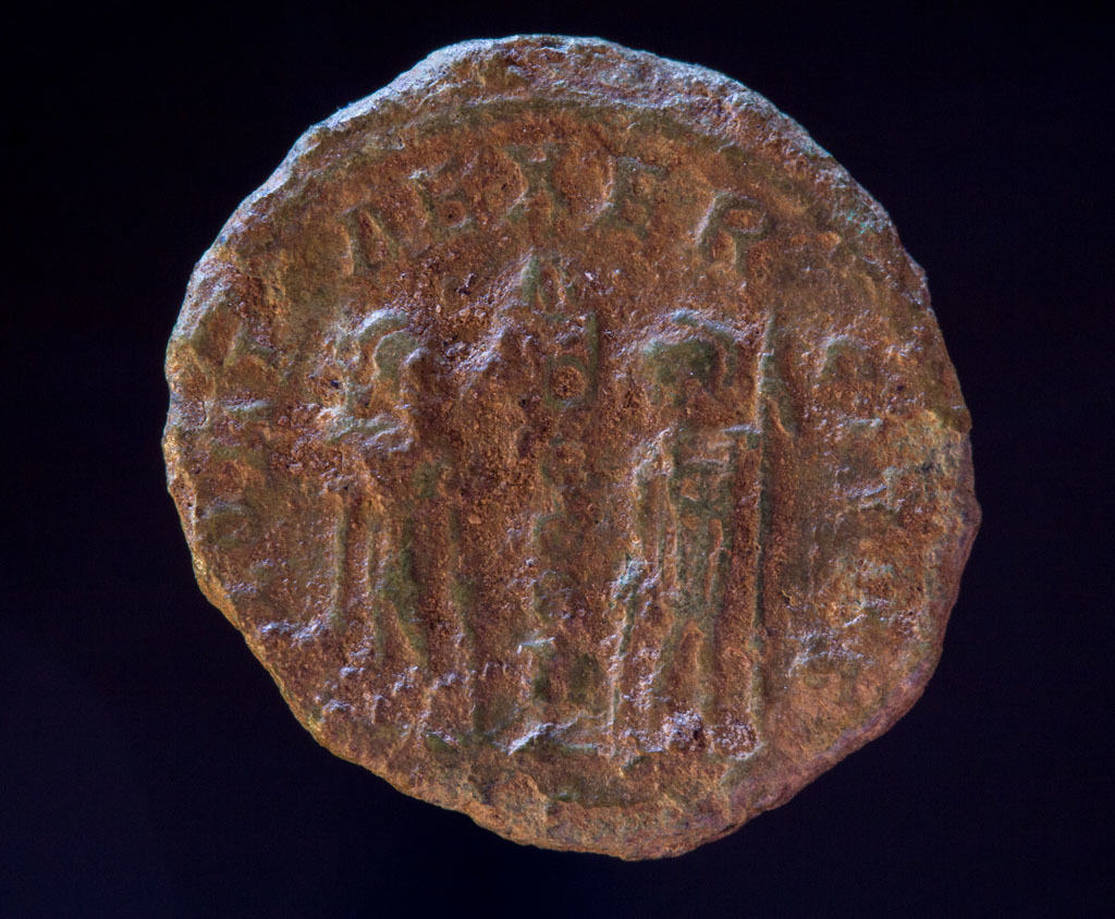 Romersk bronzemønt, Constans som Cæcar, 335-337